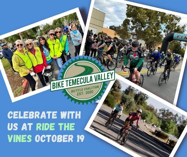 Experience Temecula Valley's beauty and community spirit with Ride the Vines 2025! Join us for the scenic ride and after-party at Baily's.